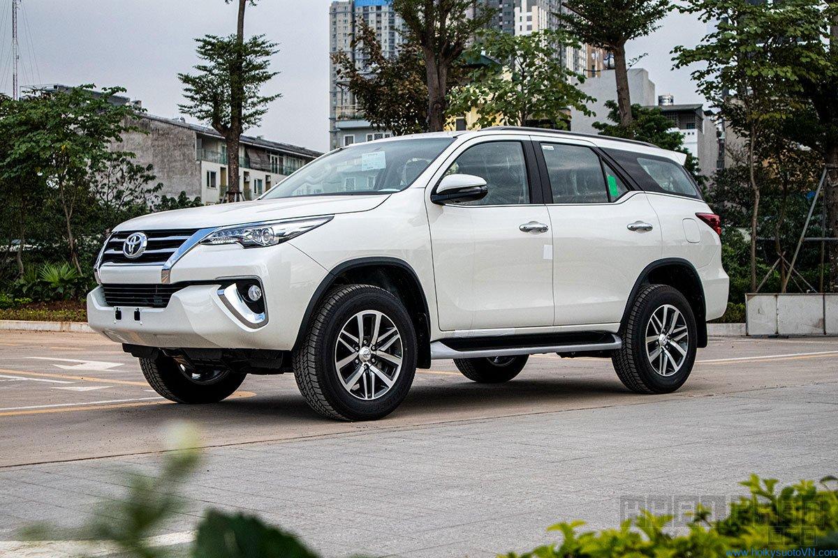 Ảnh chụp trước xe Toyota Fortuner 2020