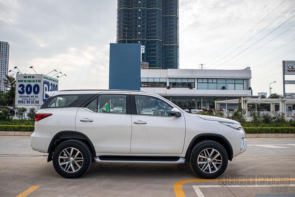 Ảnh chụp thân xe Toyota Fortuner 2020