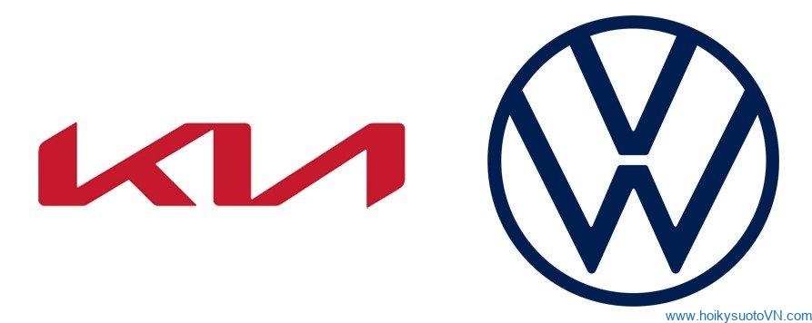 Logo của Kia và Volkswagen mới thay đổi gần đây 1