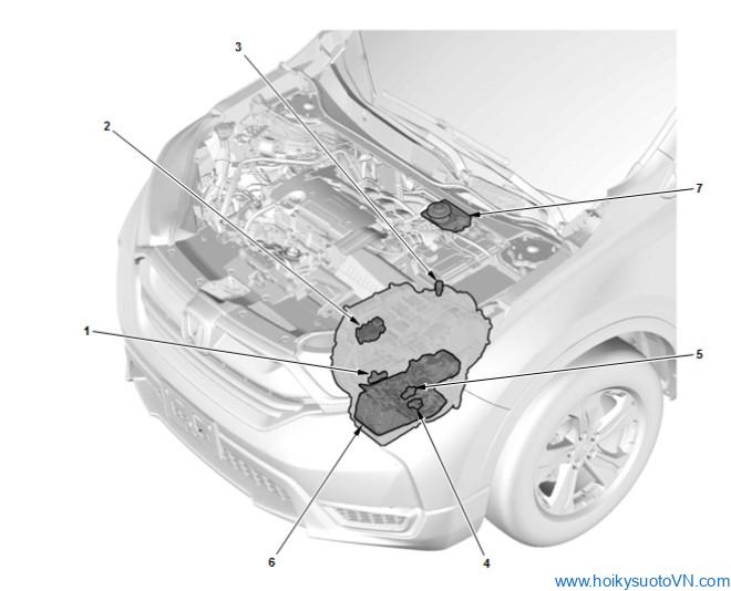 Hình 1: Vị trí hư hỏng mã lỗi P0963: CVT Drive Pulley Pressure Control Valve Circuit High